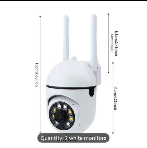 2pcs Smart Security Camera System – Image 6