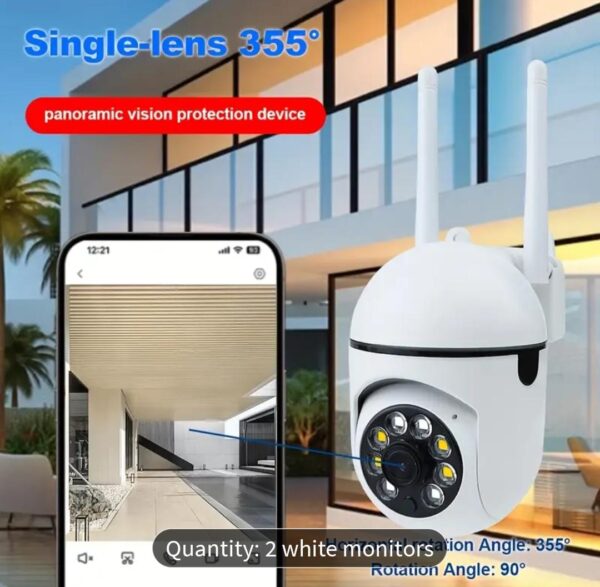 2pcs Smart Security Camera System – Image 3