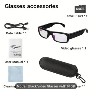 Smart glasses with camera