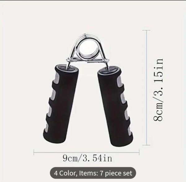 A Set of Seven-Piece , Gripper, Push-Ups – Image 5